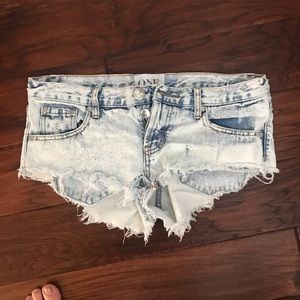 One Teaspoon Washed Denim Bonita’s